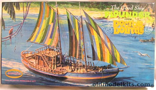 Aurora 1/200 Doctor Doolittle Good Ship Flounder Sealed, 815-250 plastic model kit